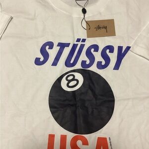 Stussy USA White Tee